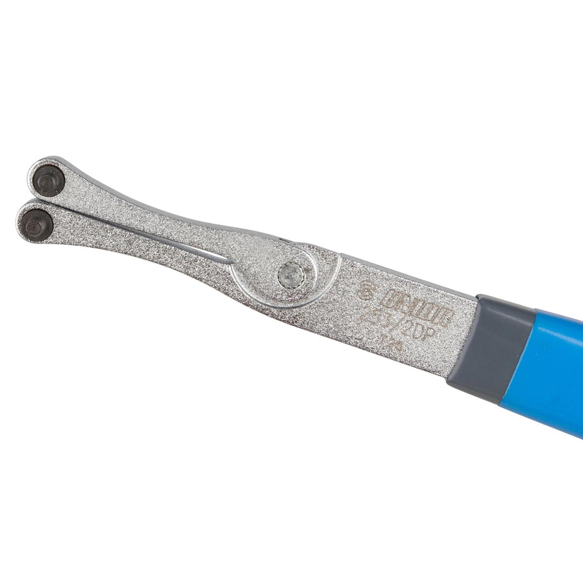 Unior Adjustable Spanner Wrench Rubber Coated Handle
