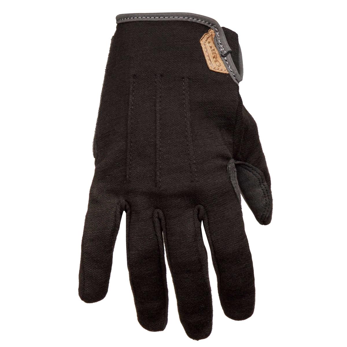 wool black gloves