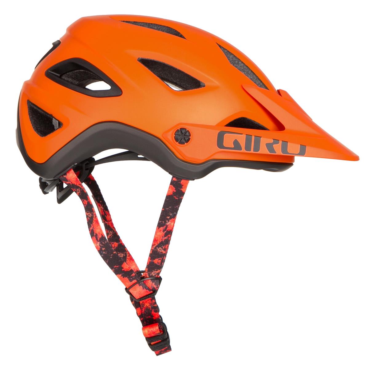 giro orange helmet