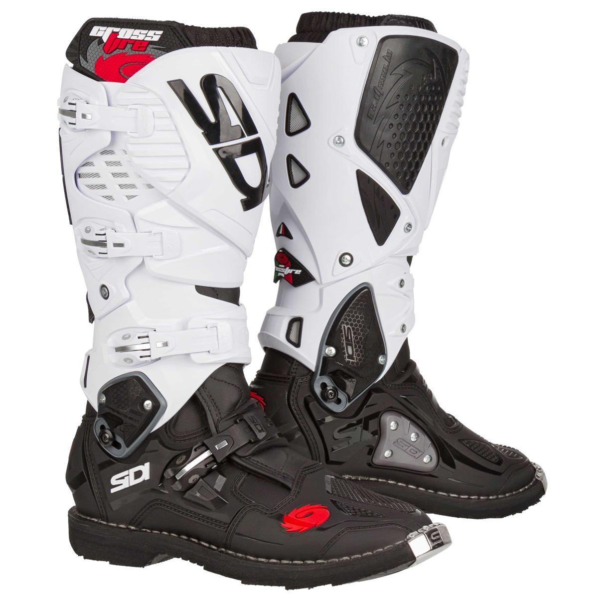 Sidi MX Boots Crossfire 3 Black/White | Maciag Offroad