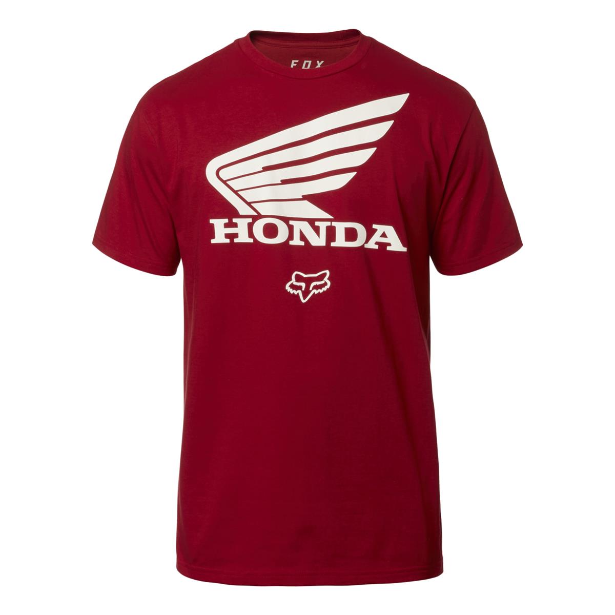 Fox T-Shirt Honda Wing Cardinal | Maciag Offroad