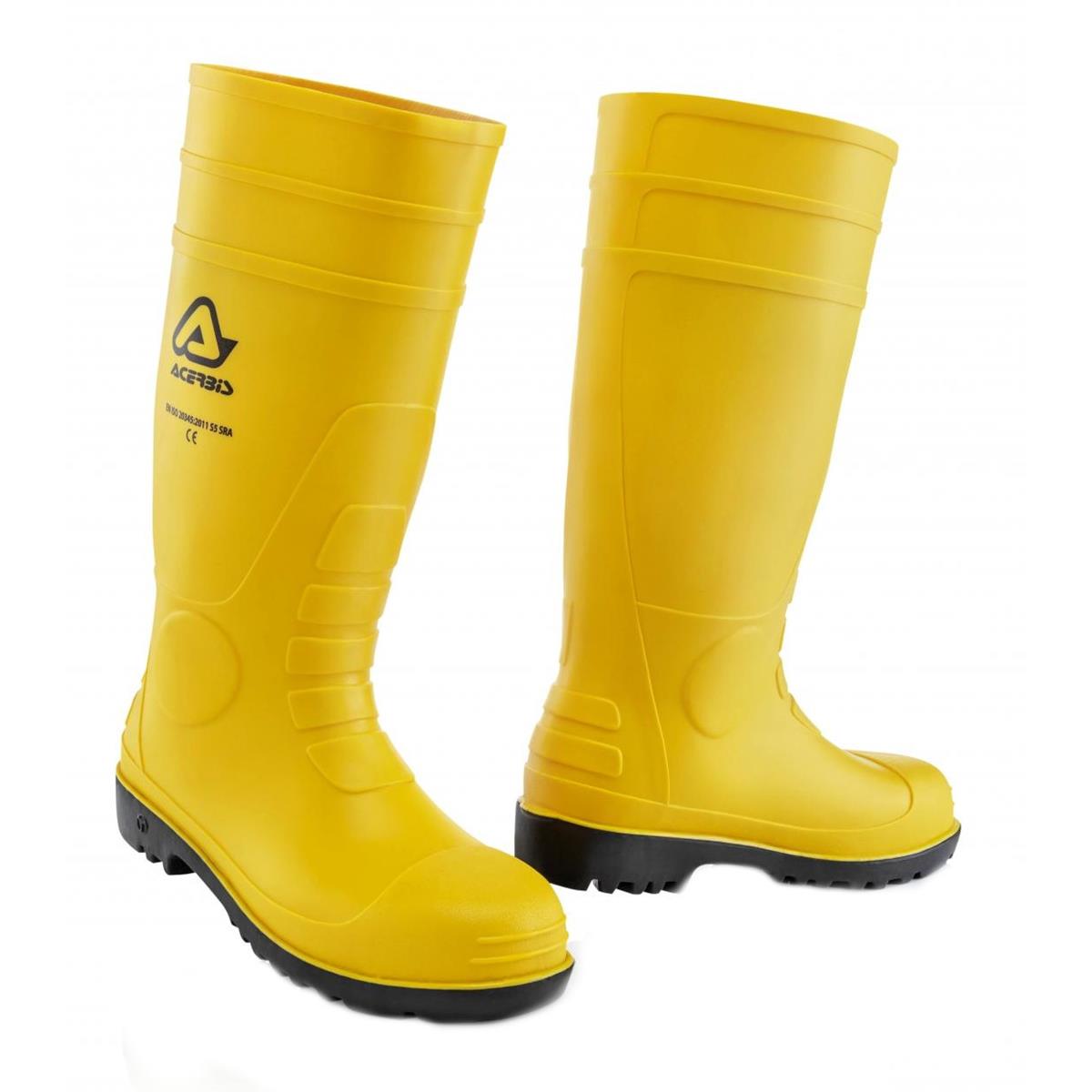 Acerbis Rubber Boots 00SET Yellow | Maciag Offroad