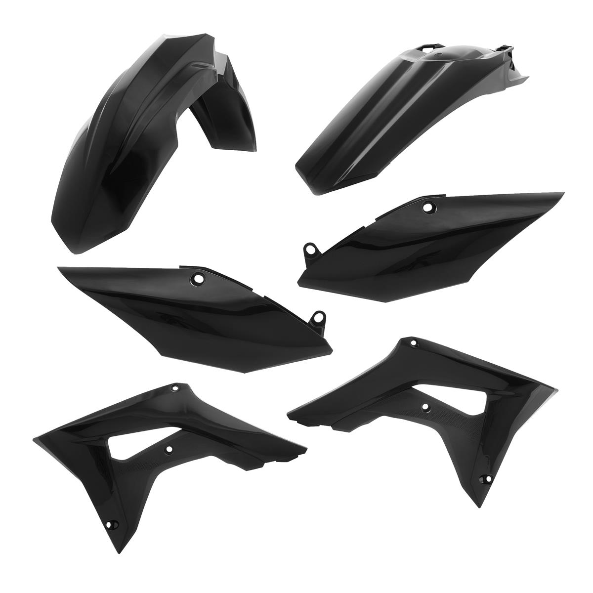 Acerbis Plastic Kit  Honda CRF 250/450 17-20, Black
