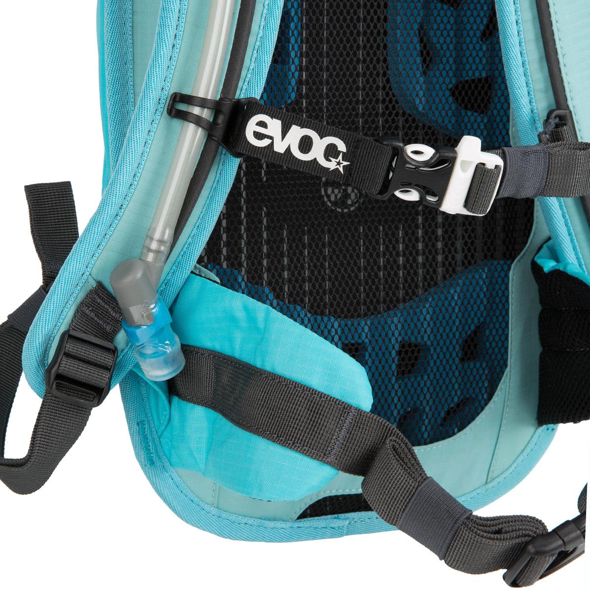 Evoc Protector Backpack With Bladder Stage Aqua Blue Neon Blue 6