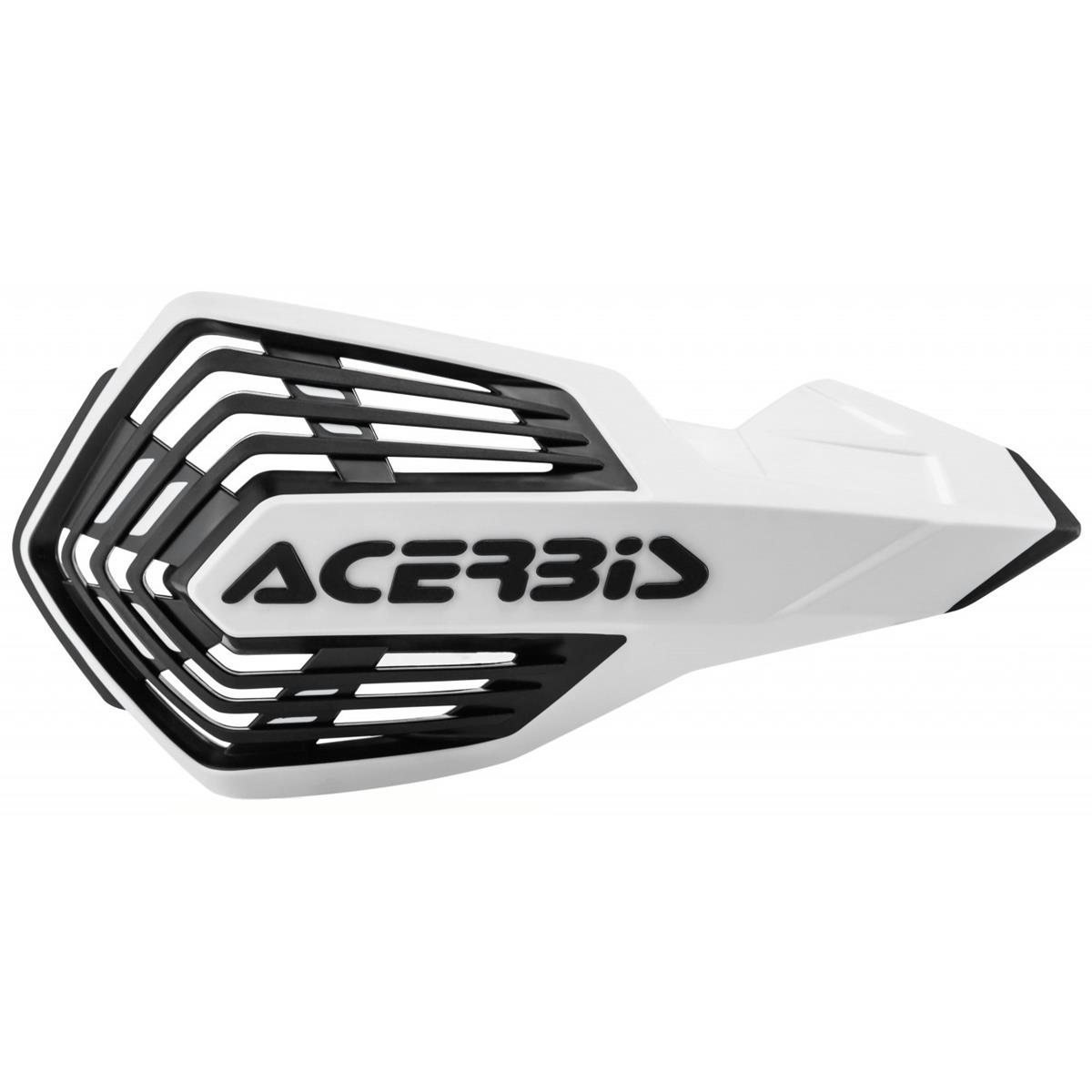Acerbis Handguards X-Future White/Black, Incl. Mounting Kit