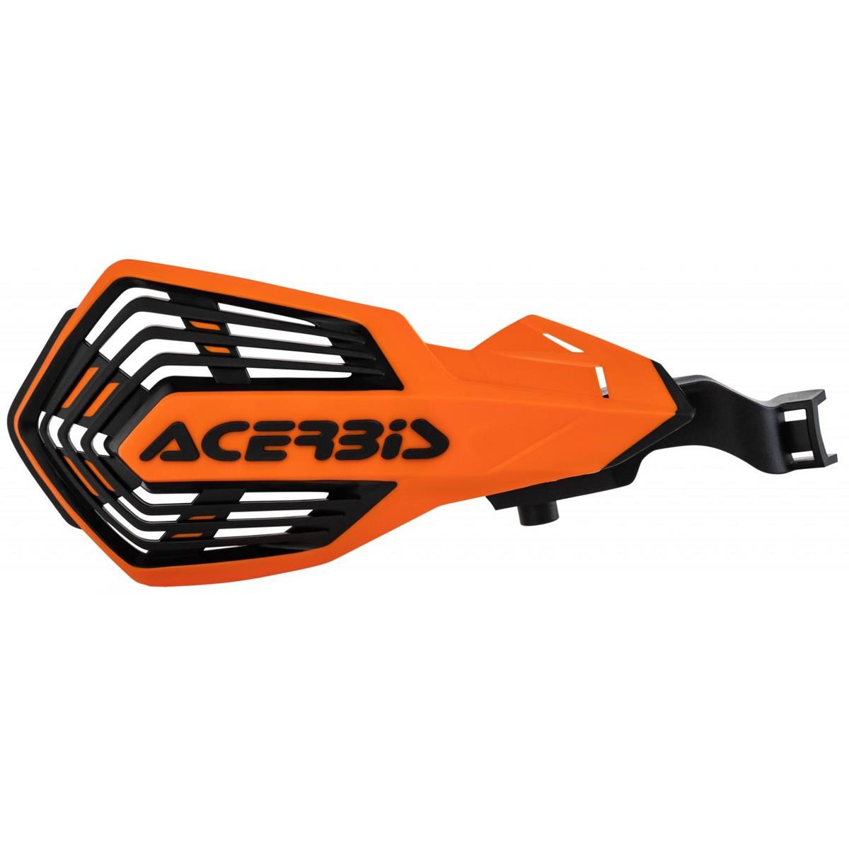 Acerbis Handguards K-Future KTM EXC/EXC-F, SX/SX-F, Orange/Black, Incl. Mounting Kit