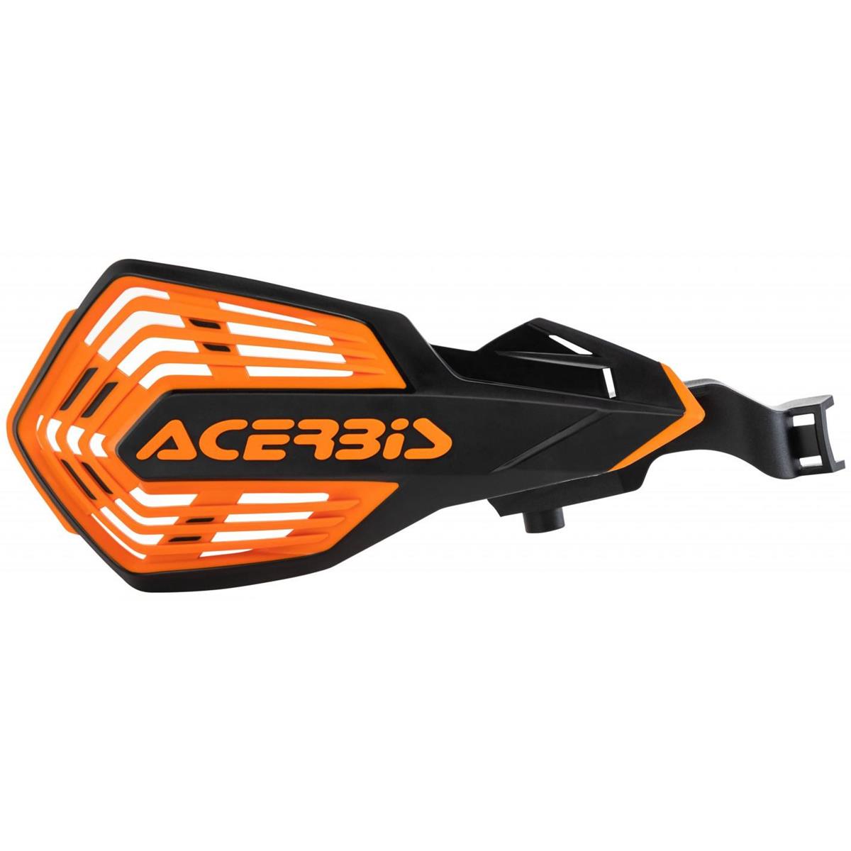 Acerbis Handguards K-Future KTM EXC/EXC-F, SX/SX-F, Black/Orange, Incl. Mounting Kit