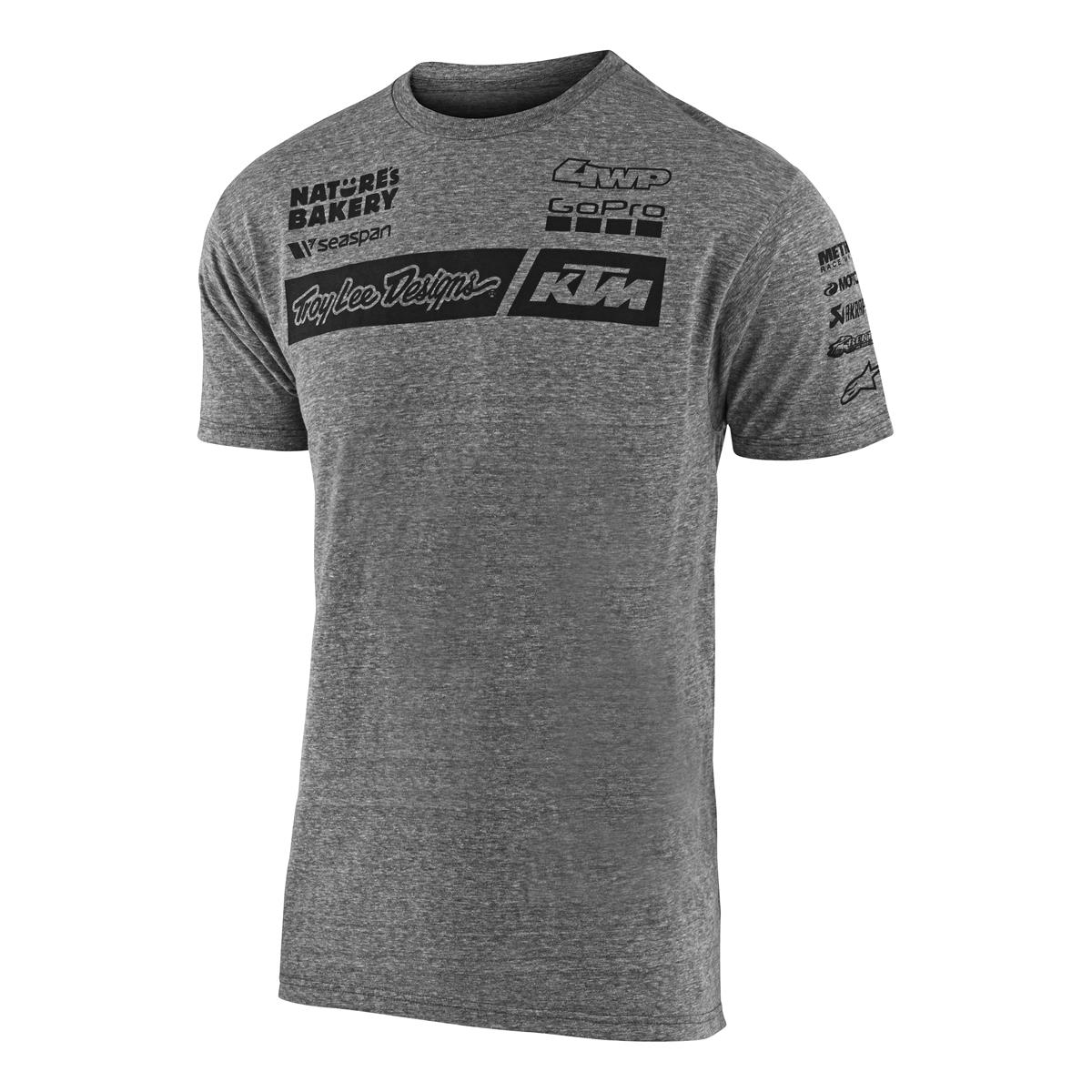 Troy Lee Designs T-Shirt KTM Team Vintage Gray Snow