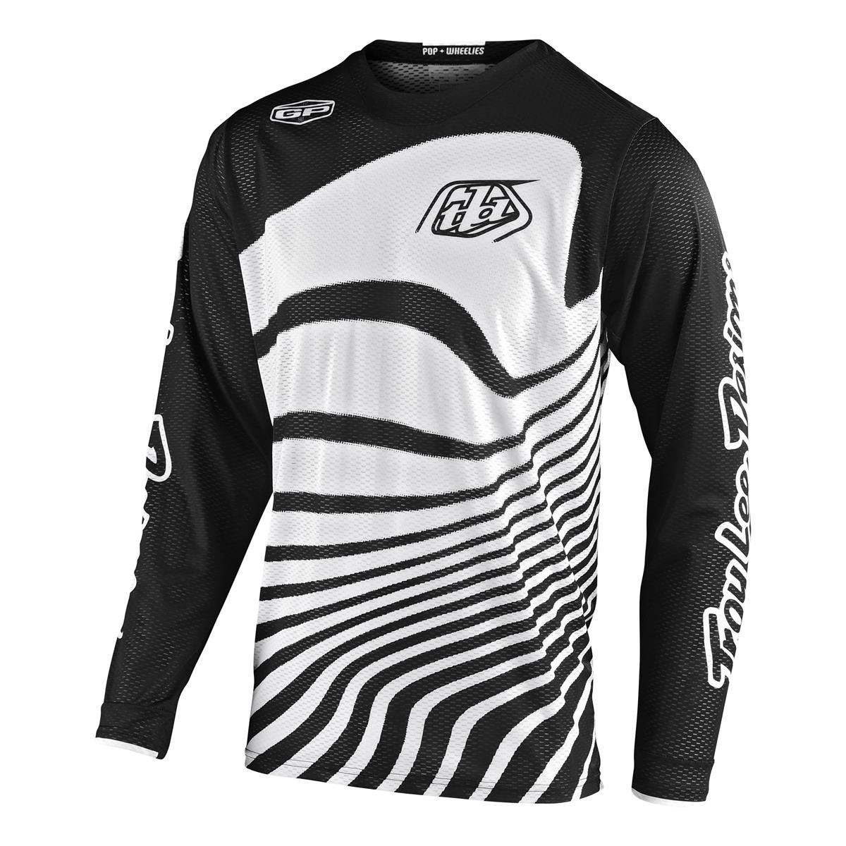 Troy Lee Designs MX Jersey GP Air Drift - Black/White | Maciag Offroad
