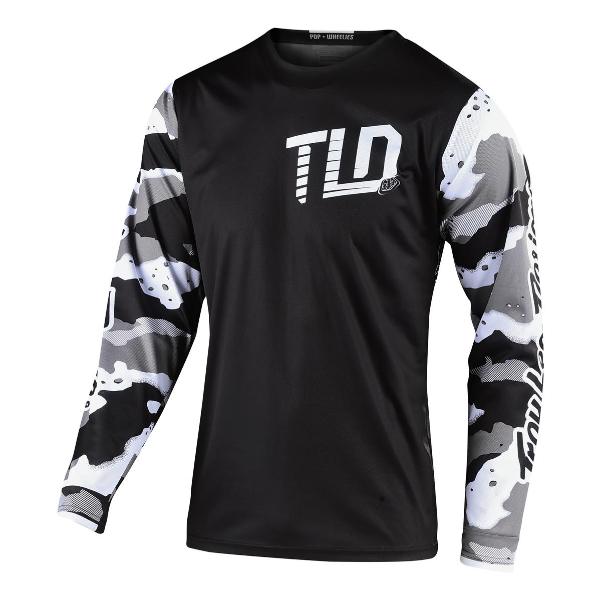 troy lee designs black jersey