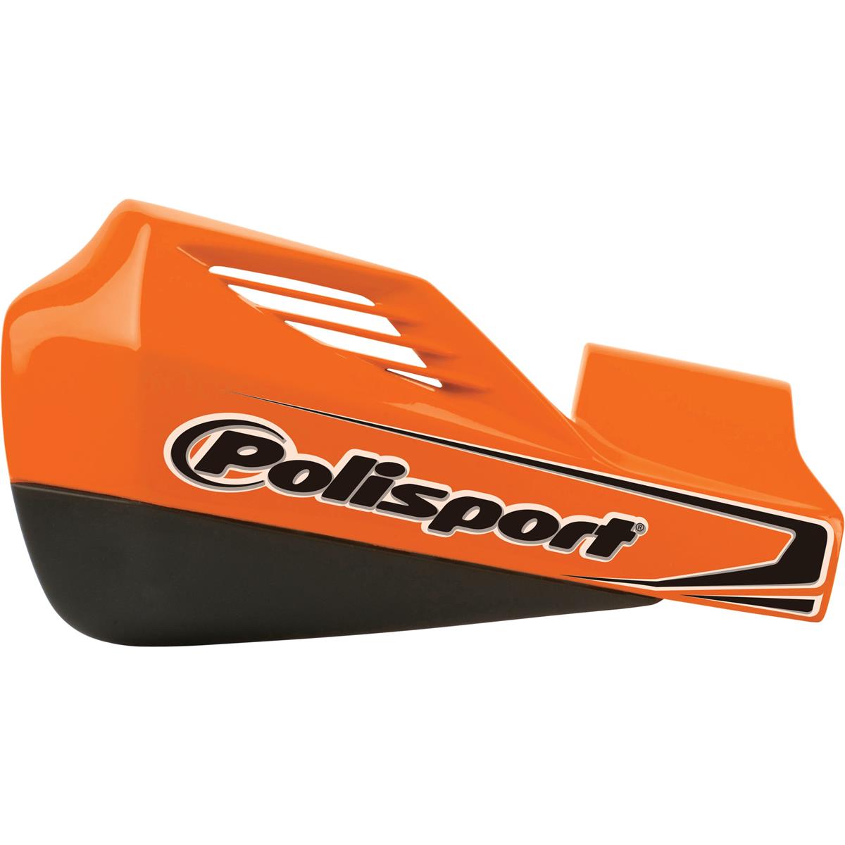 Polisport Handguards MX Rocks Universal with Aluminium Mounting Kit, Orange