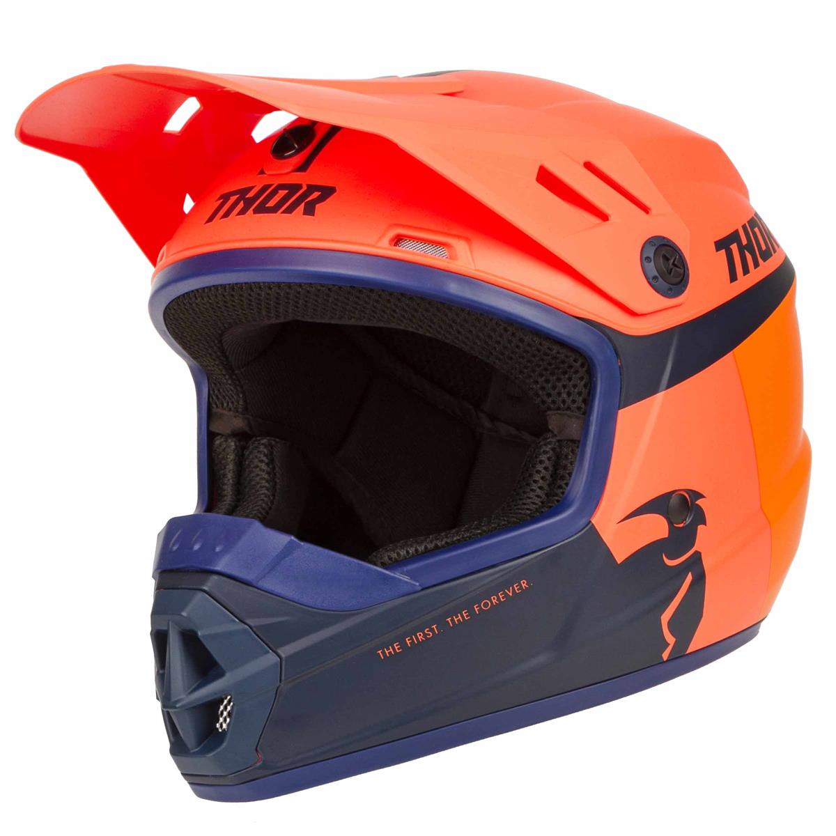 kids helmet orange