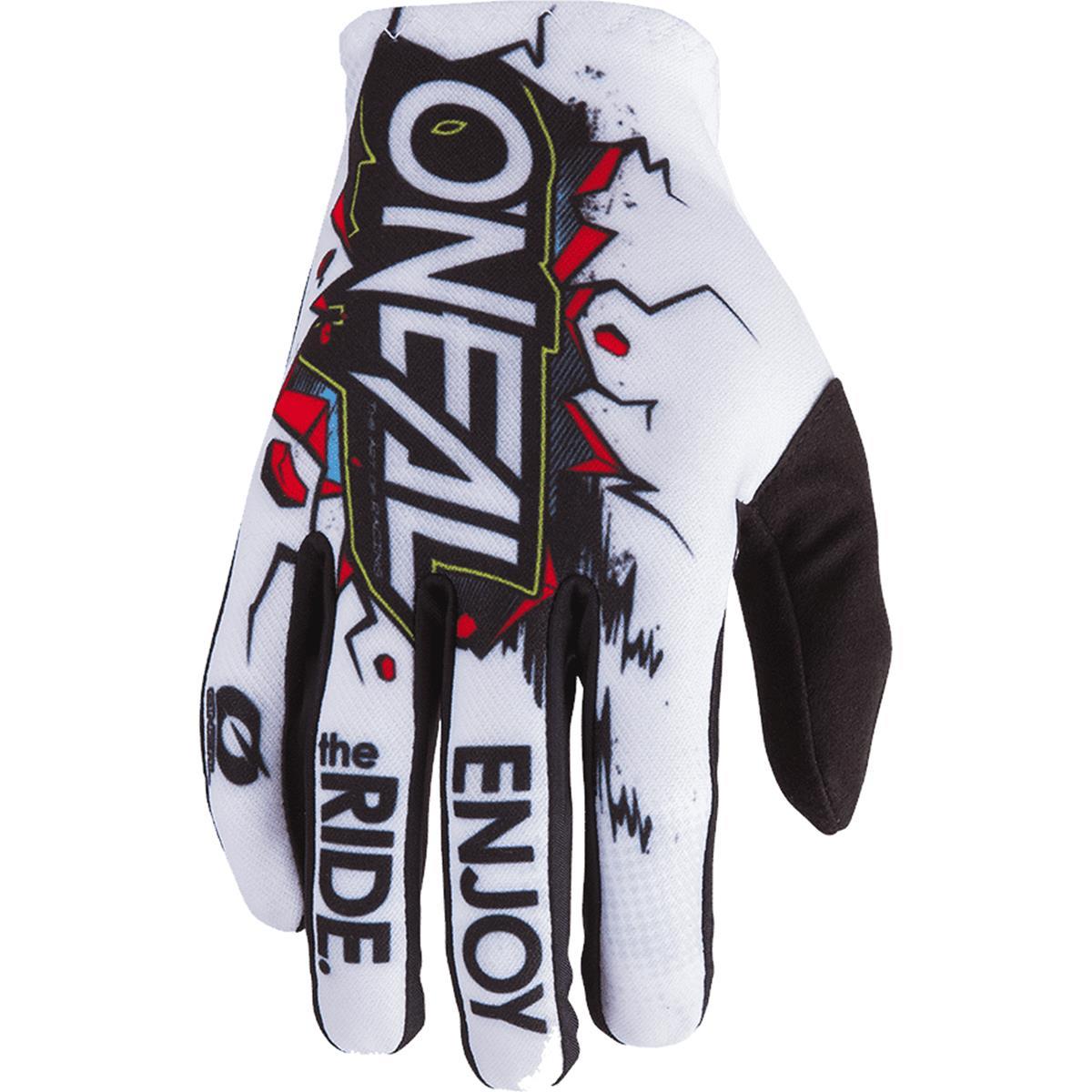 O'Neal MTB Gloves Matrix Villian - White