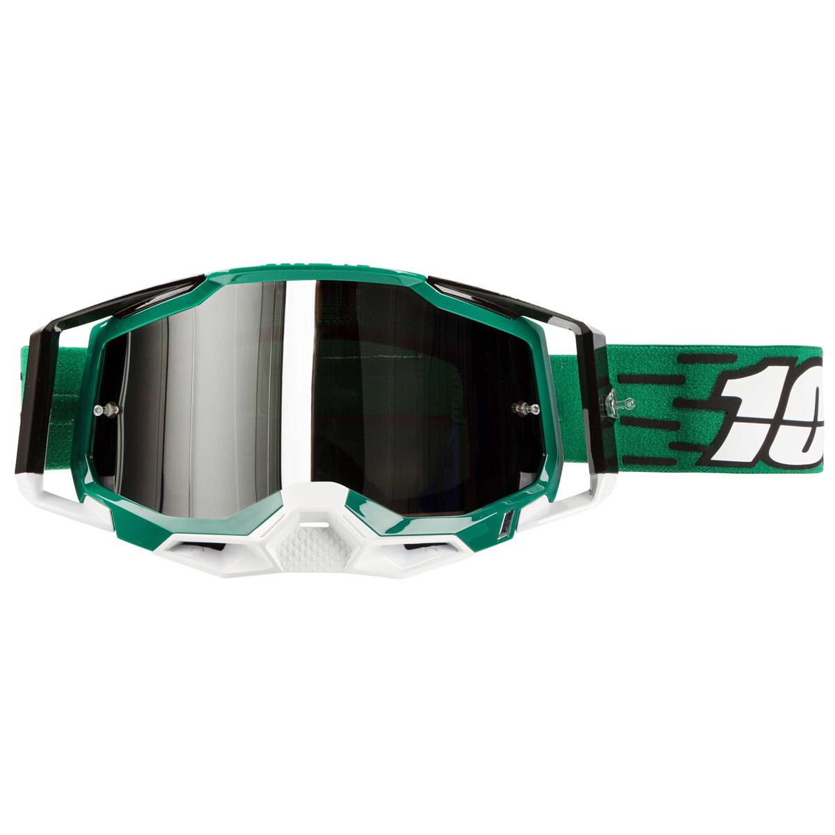 100% Goggle Racecraft Gen. 2 Milori - Silver Mirror Anti-Fog
