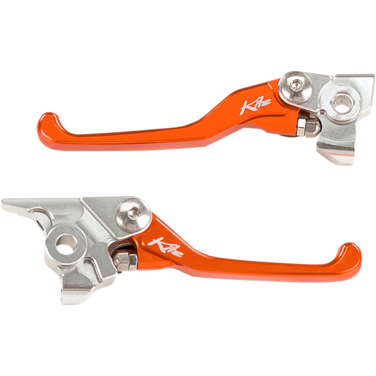 Kite Performance Brems-/Kupplungshebel-Set  KTM SX/SX-F/EXC/EXC-F -21, Orange