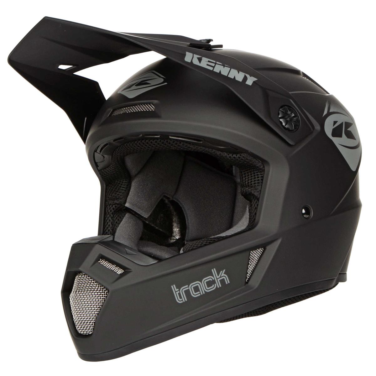 Kenny Casque MX Track Solid - Noir