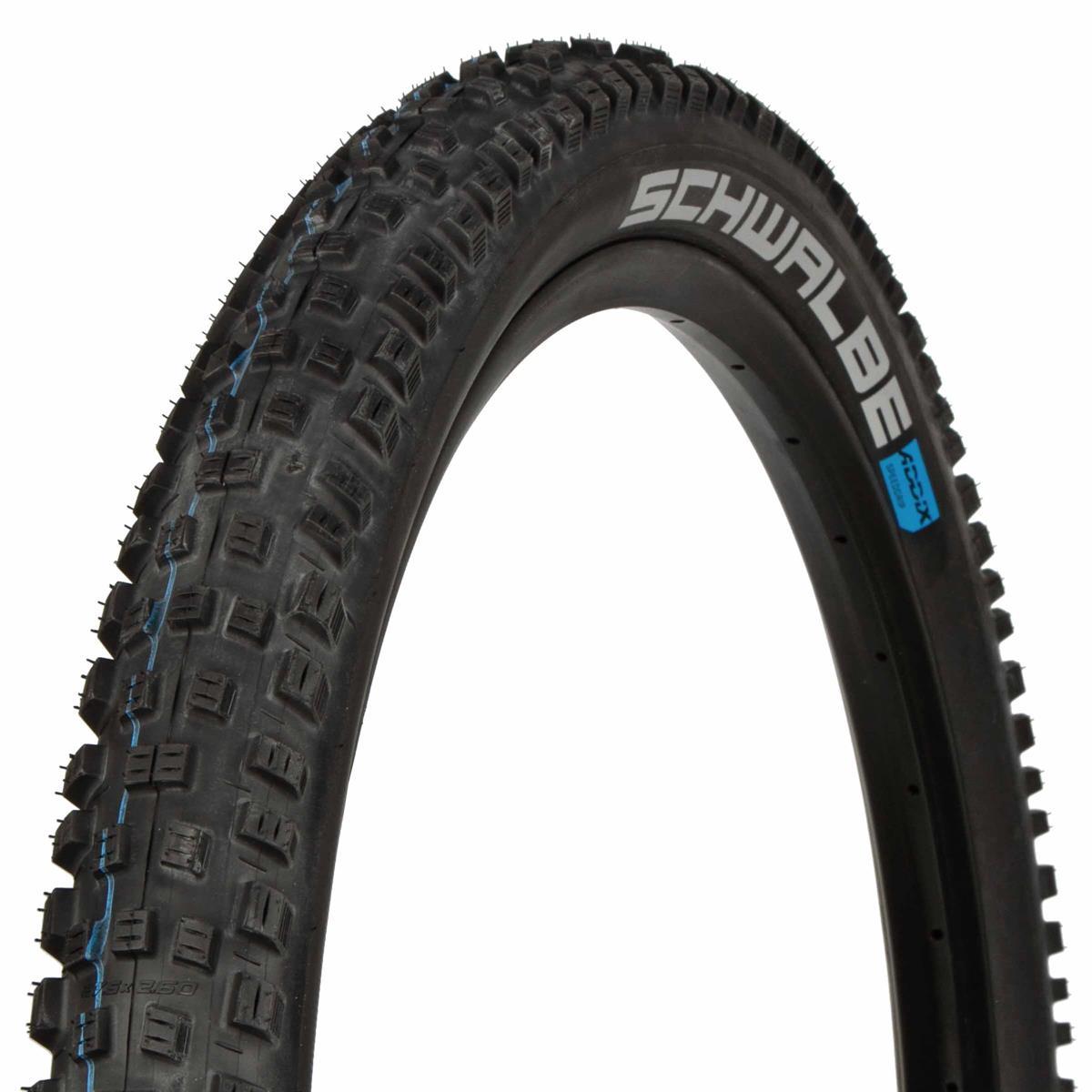Schwalbe MTB Tire Nobby Nic HS 602 Black, 29 x 2.6 Inch, SnakeSkin, Super Trail, Tubeless Easy 