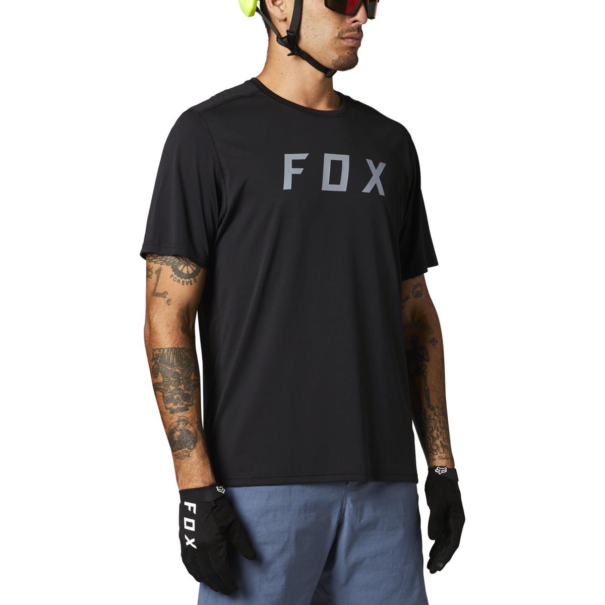 Fox MTB Jersey Short Sleeve Ranger Black | Maciag Offroad