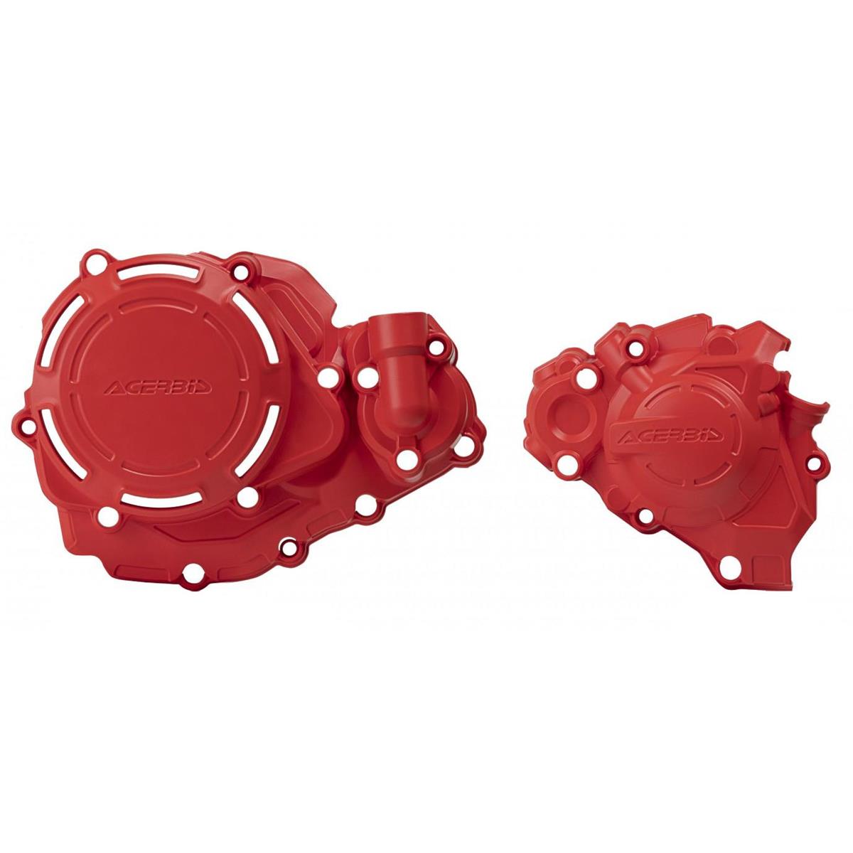 Acerbis Clutch/Ignition Cover Protection X-Power Honda CRF 450 17-20, Red