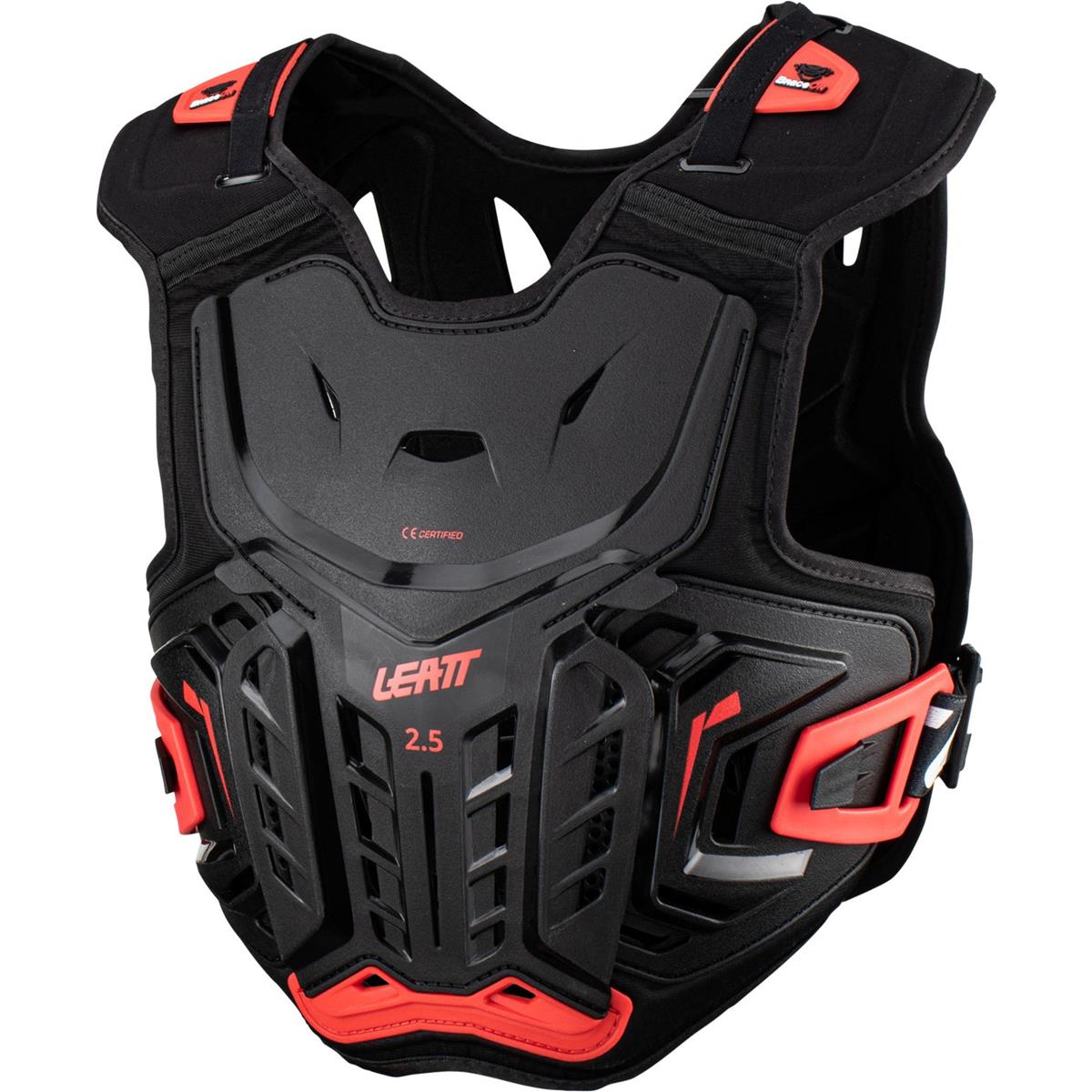 Leatt Kids Chest Protector 2.5 Black/Red