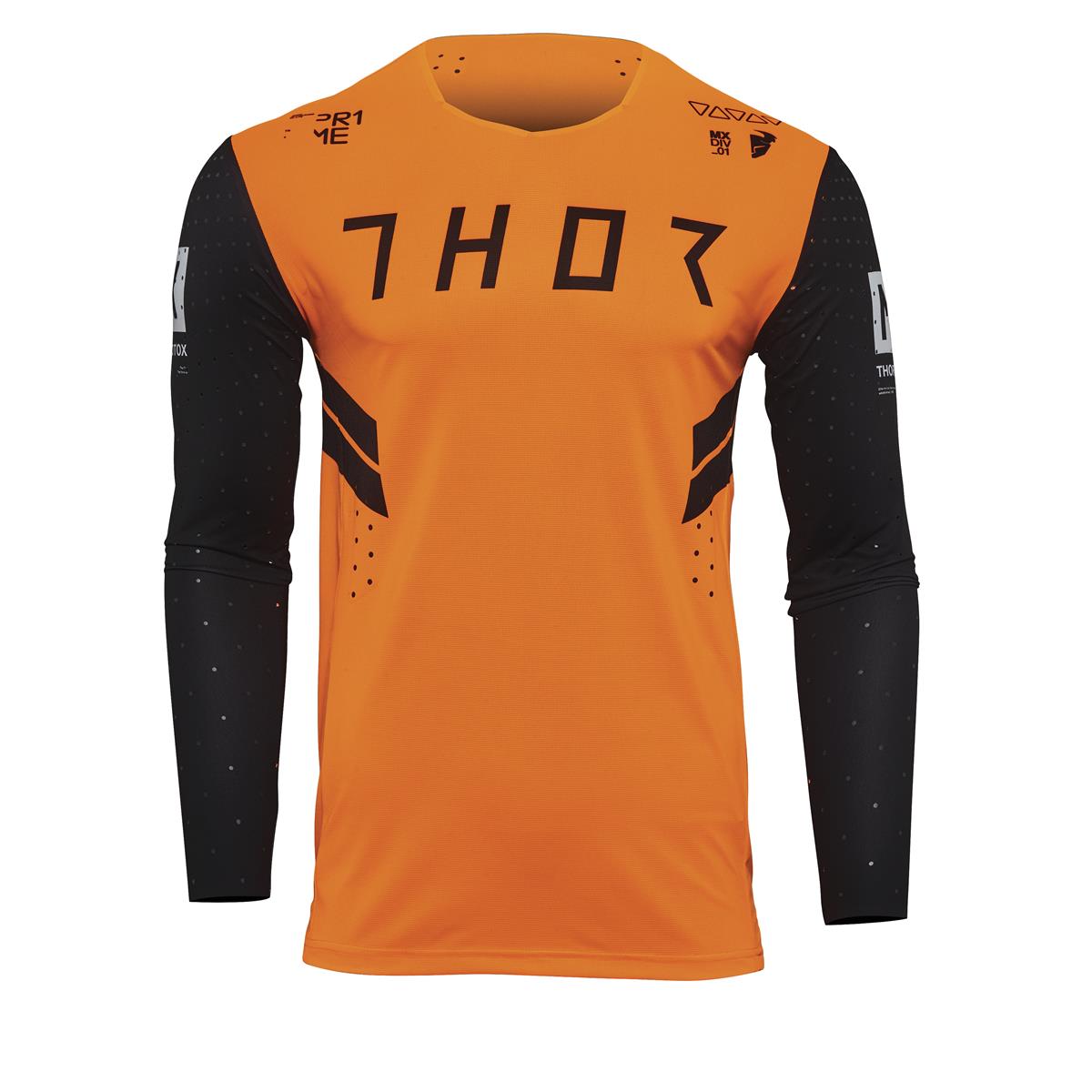 Thor Jersey Prime Hero - Schwarz/Fluo Orange