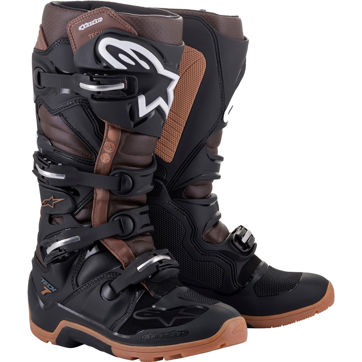 Alpinestars MX Boots Tech 7 Enduro Black/Brown