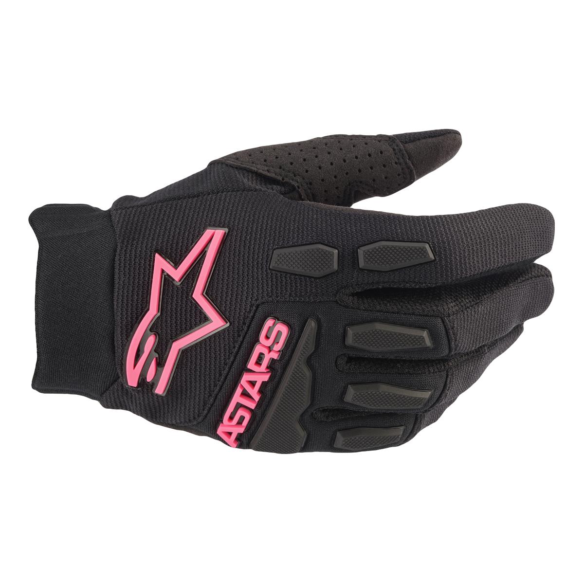 Alpinestars Girls Handschuhe Stella Full Bore Schwarz/Pink