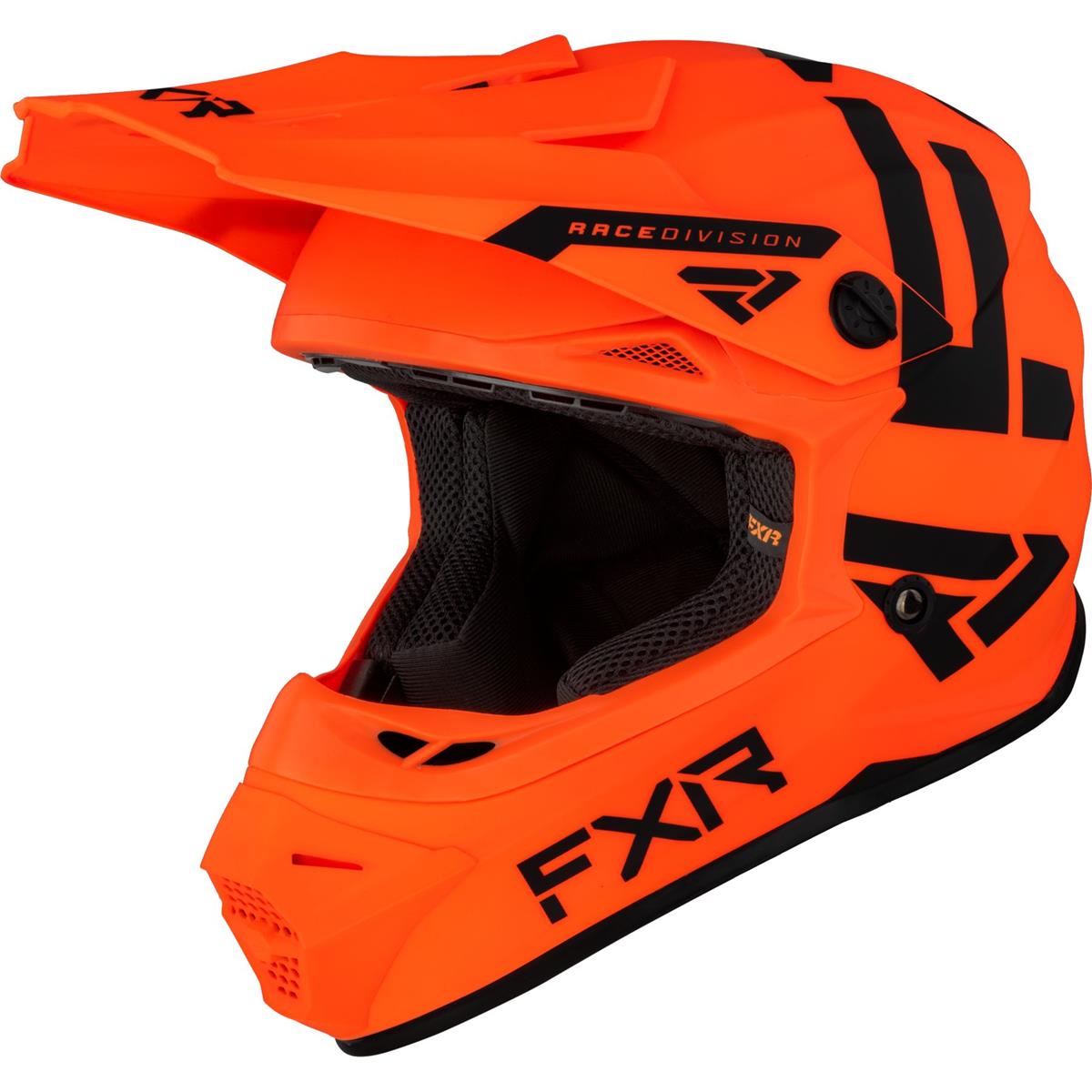 FXR Kids Motocross-Helm Youth Legion Orange