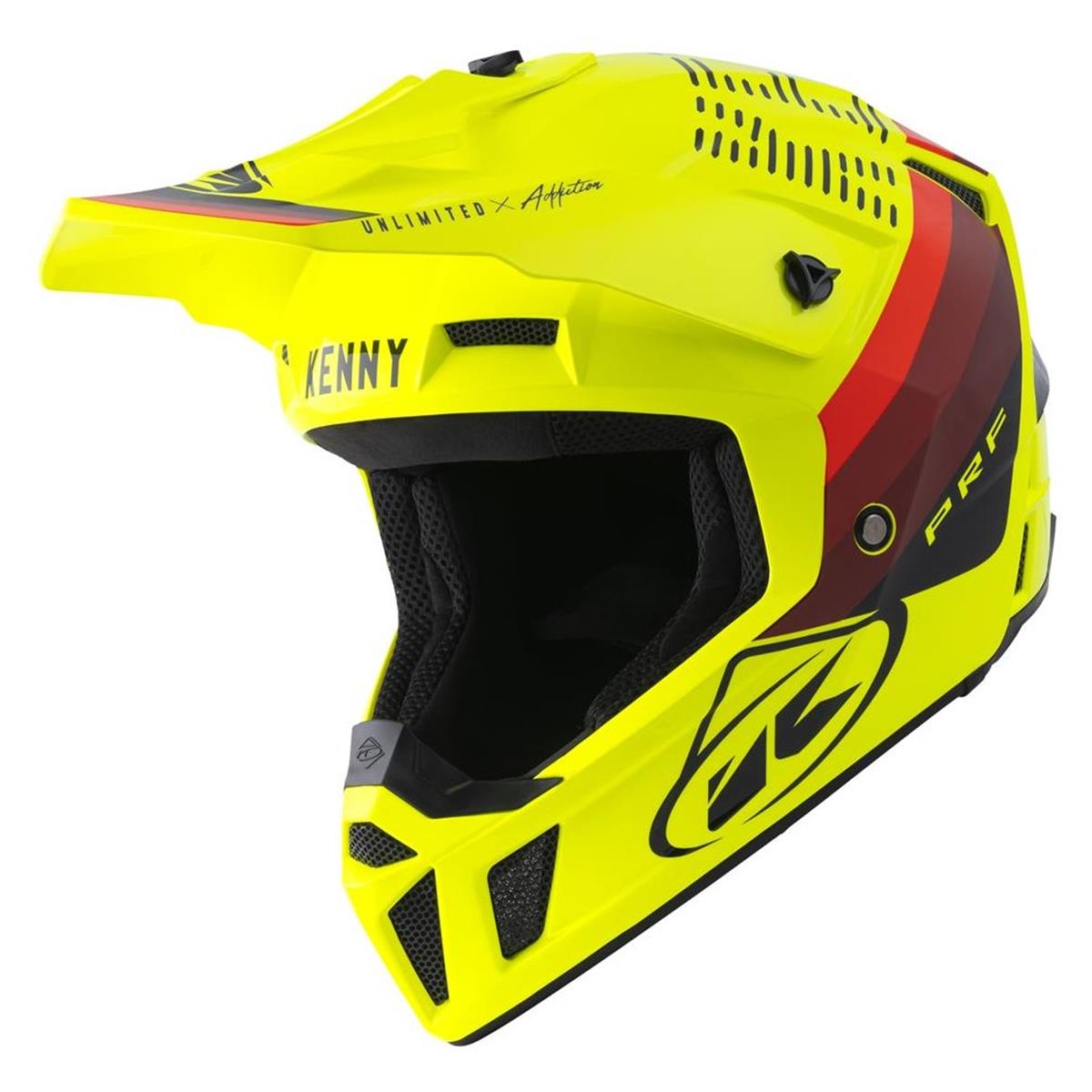 Kenny MX Helmet Performance Graphic - Neon Yellow
