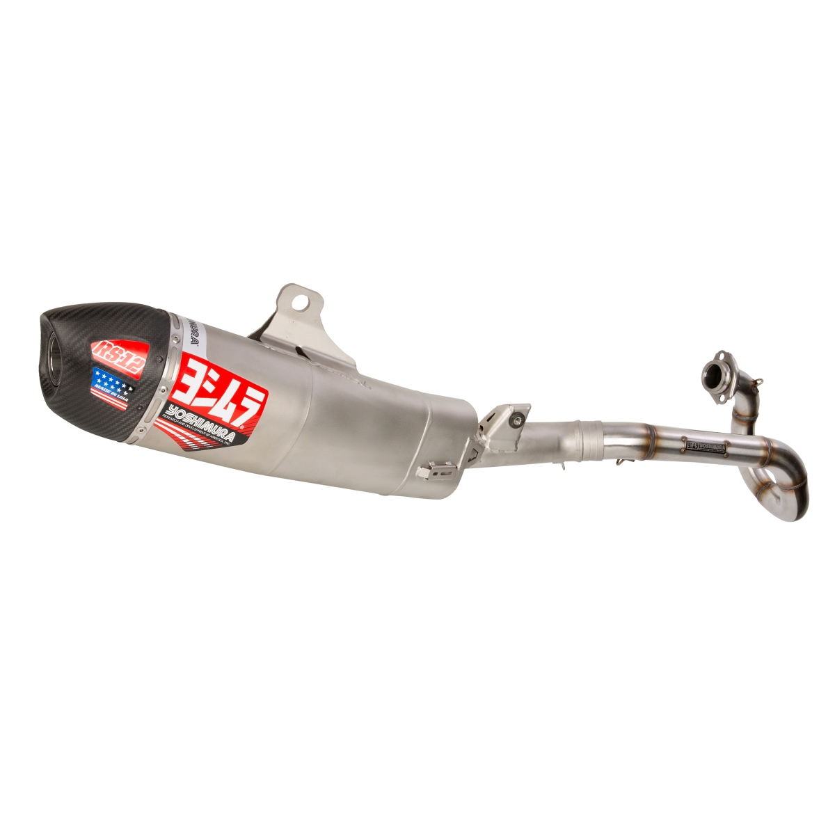 Yoshimura Exhaust System RS12 Honda CRF 250R '22, Stainless steel