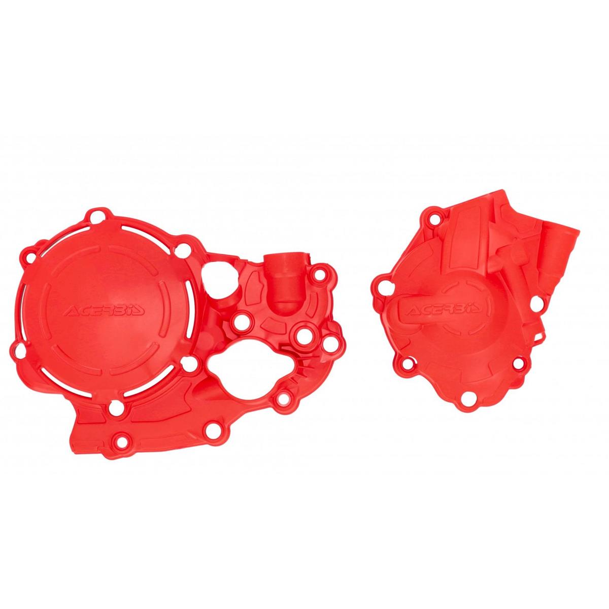 Acerbis Clutch/Ignition Cover Protection X-Power Honda CRF 250R 22-, Red