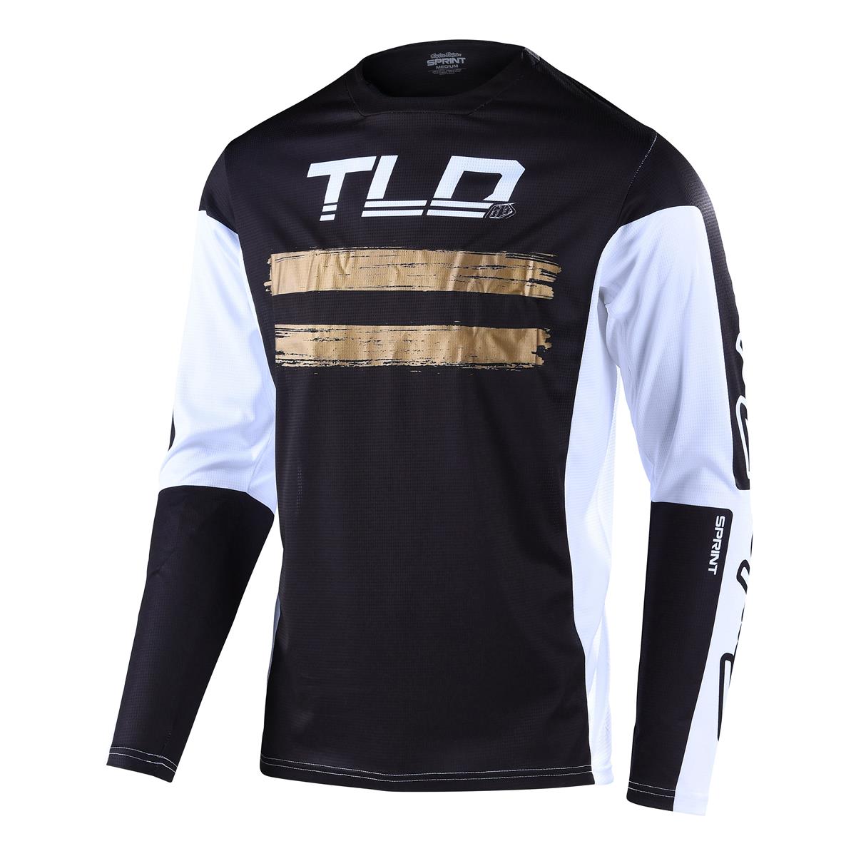 Troy Lee Designs MTB Jersey Long Sleeve Sprint Marker - Black/Copper ...