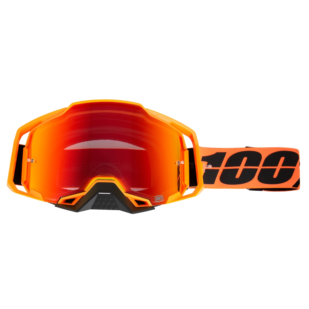 100% Goggle Armega CW2 - Red Mirror, Anti Fog