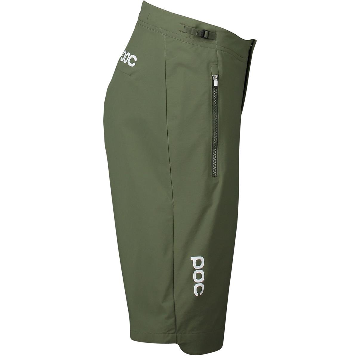 POC Girls MTB Shorts Essential Enduro Epidote Green