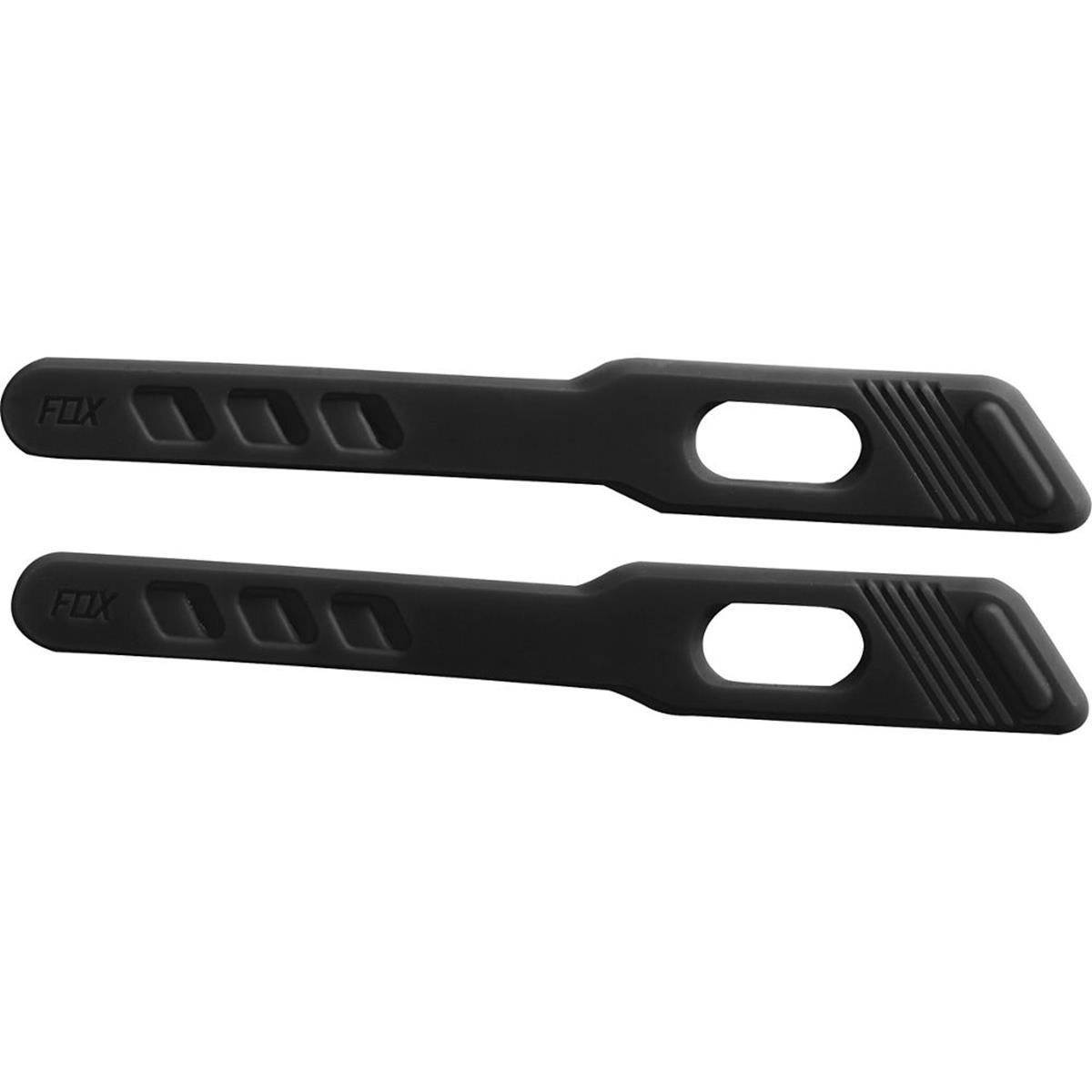 Fox Replacement Ratchet Strap Kit Comp Silicone Black, 2 pieces