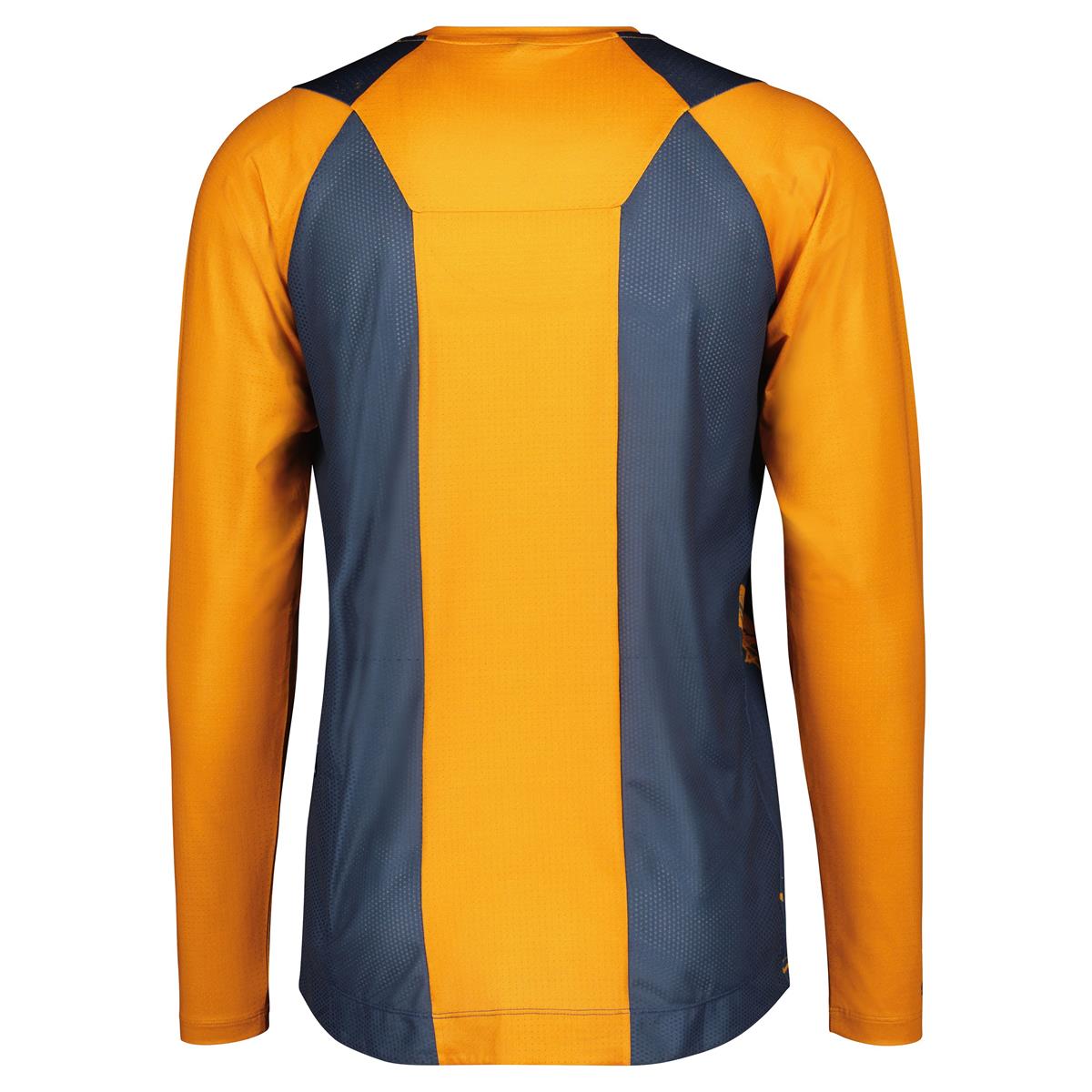 3//4 Sleeve Men's Mountain Bike Jersey - Orange MTB Jersey - Cognative MTB®