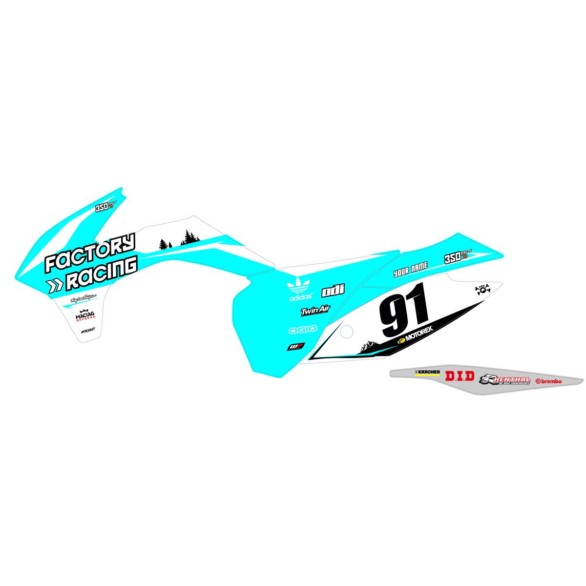 Maciag Offroad Graphic Kit Race 5 KTM EXC-F 350 14-16