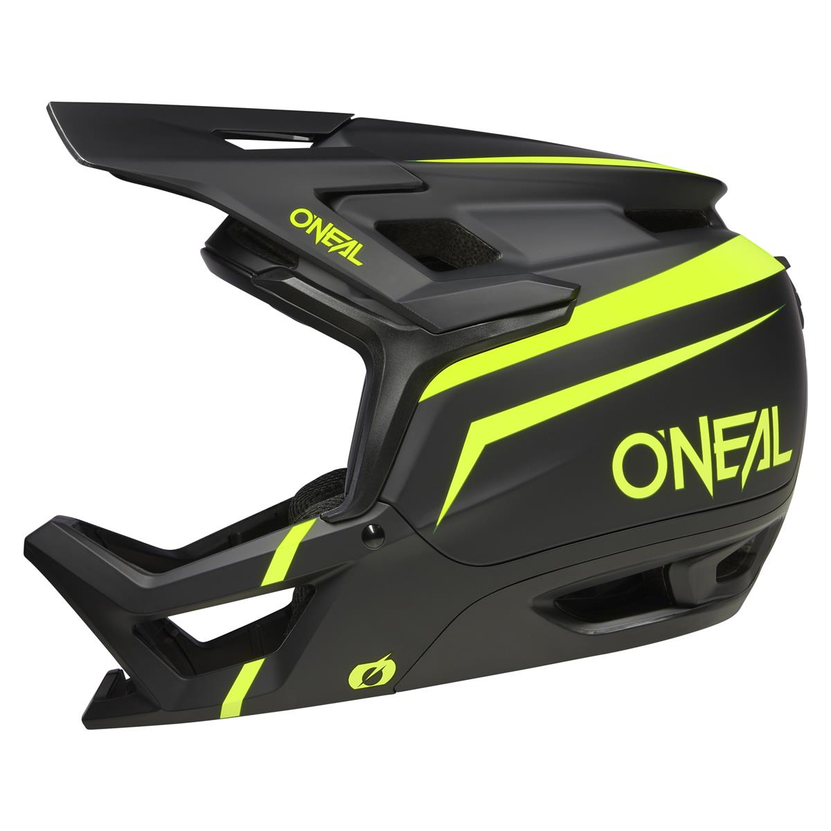 O'Neal Casco MTB Downhill Backflip Strike V.23 - Nero/Giallo Fluo