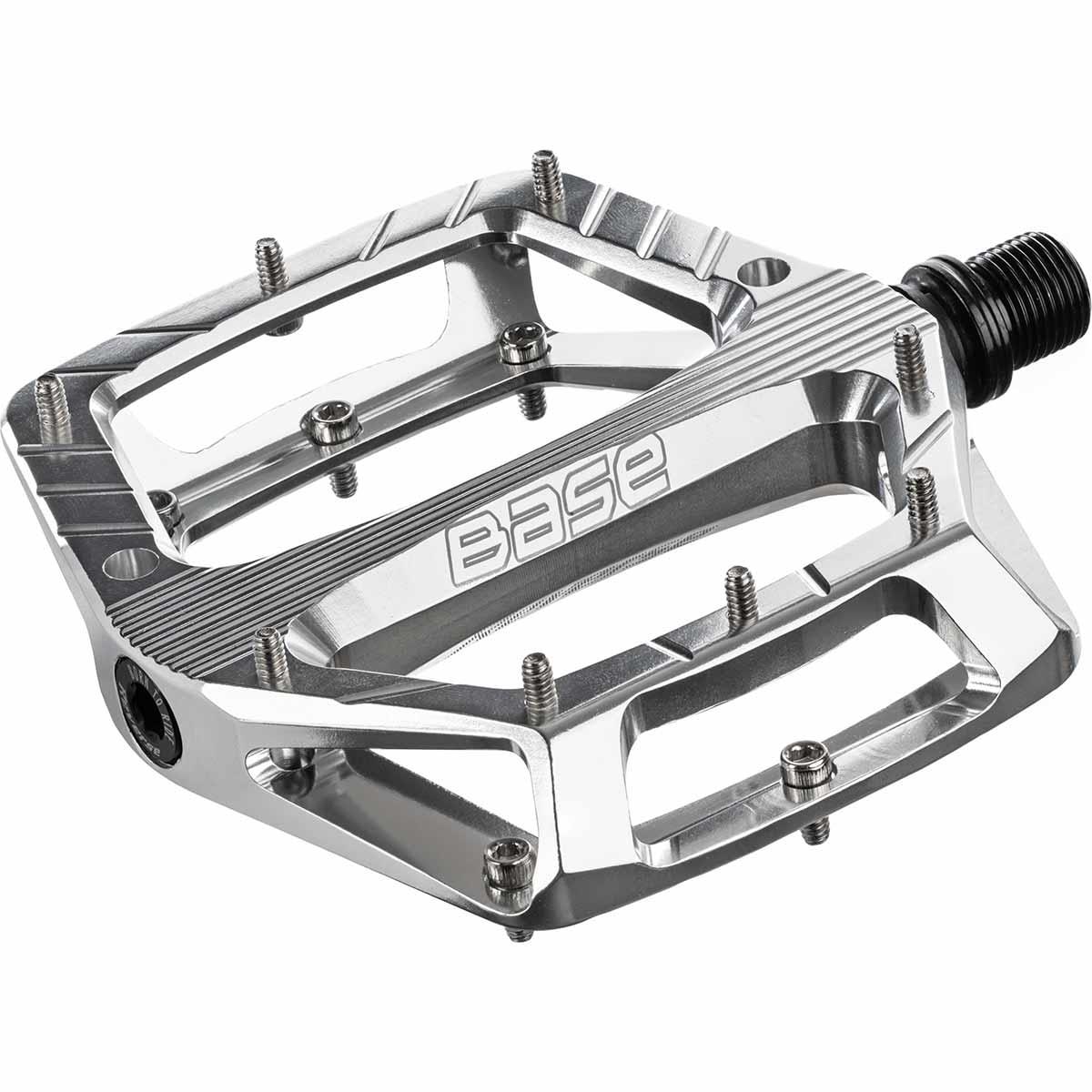 Reverse Components Pedals Base Silver