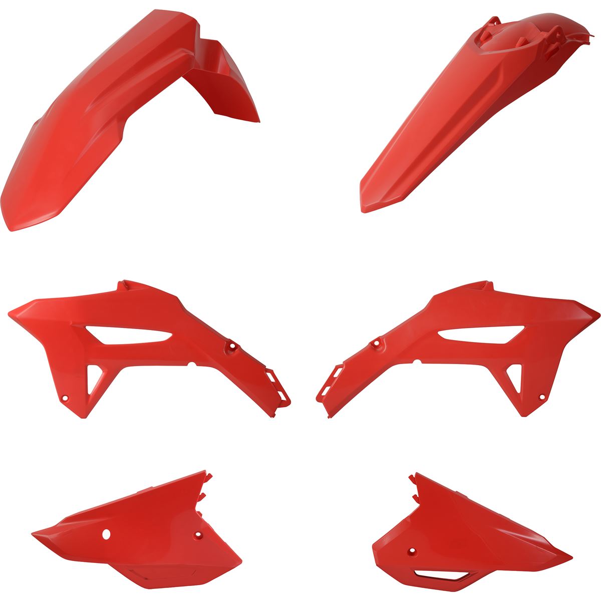 Acerbis Plastic Kit  Honda CRF 250R 22-, CRF 450R 21-, Red