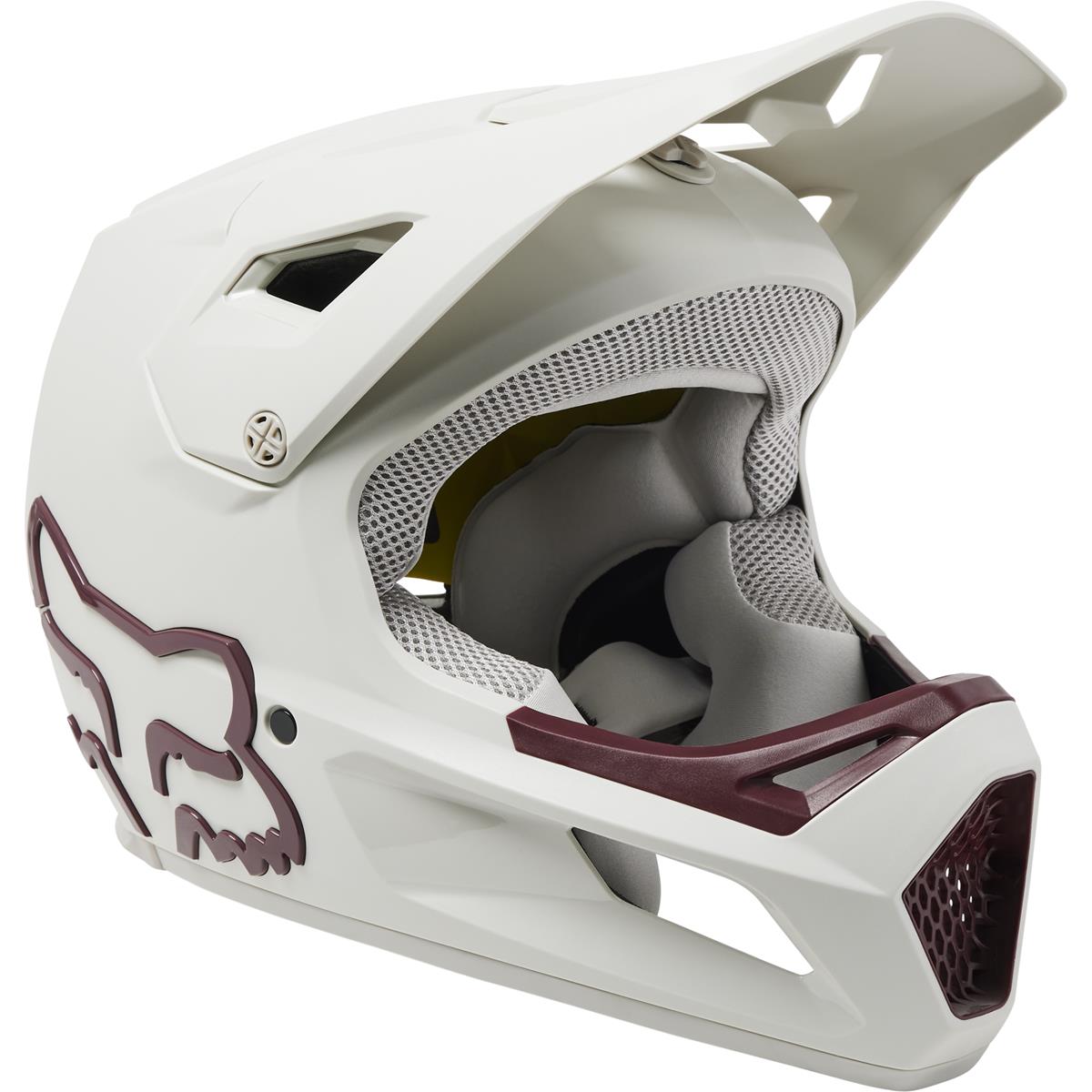 Fox Downhill MTB Helmet Rampage Vintage White | Maciag