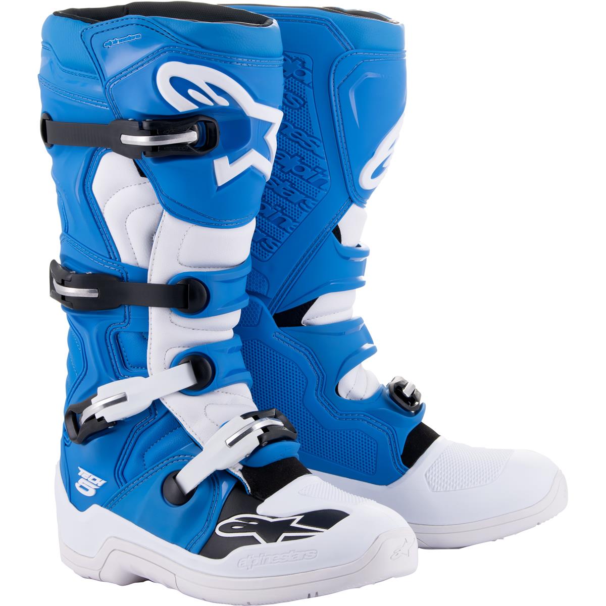 Alpinestars MX Boots Tech 5 Blue/White