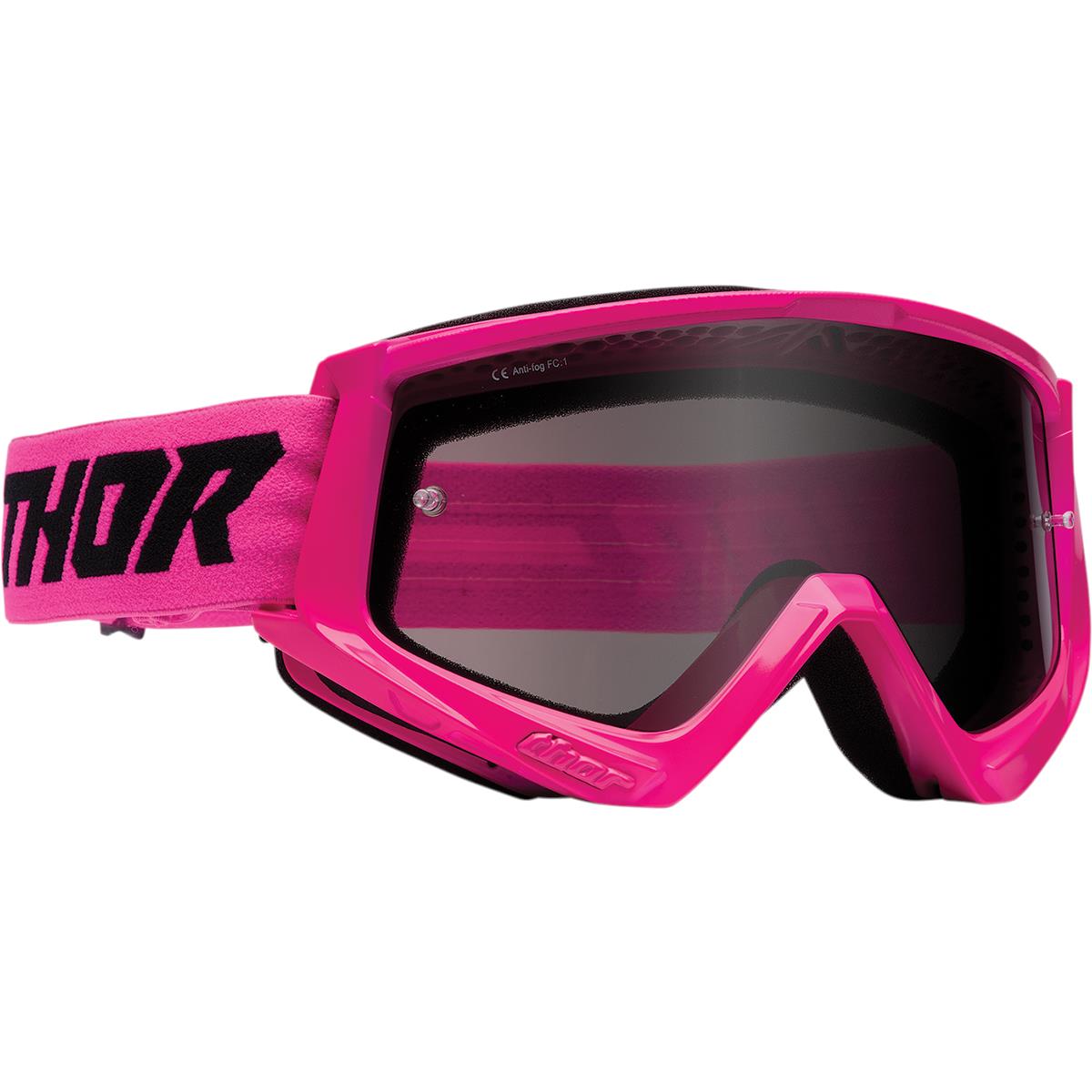 Thor MX Goggle Combat Sand Flo Pink