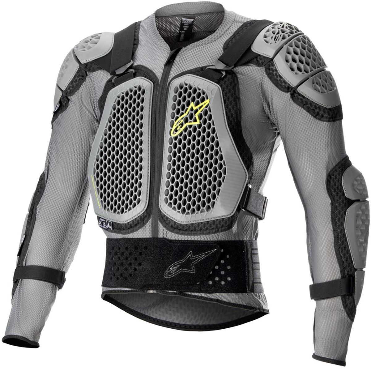 Alpinestars Protector Jacket Bionic Action V2 Gray/Black/Neon Yellow