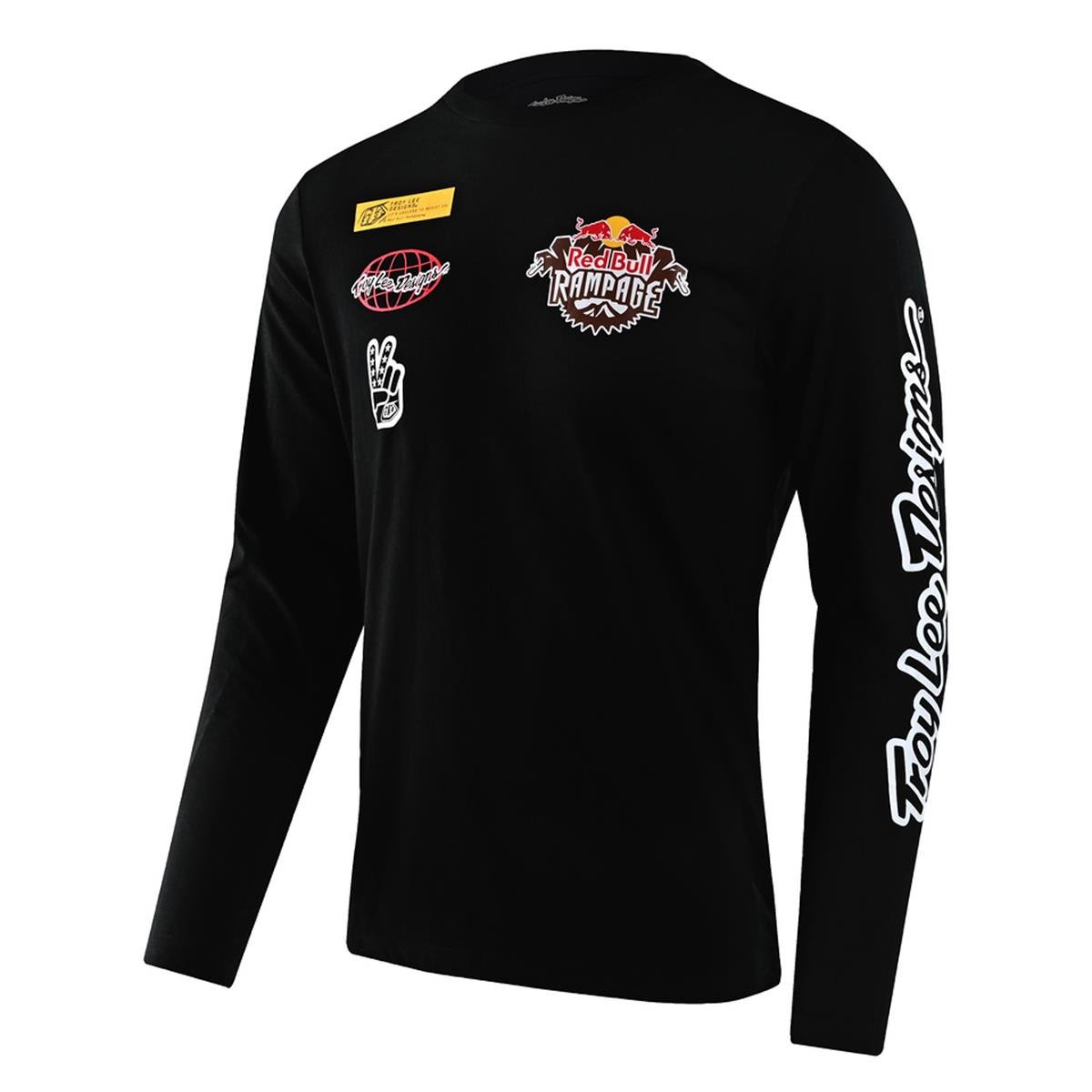 Troy Lee Designs Long sleeve Shirt TLD x Red Bull Rampage Lockup Black ...