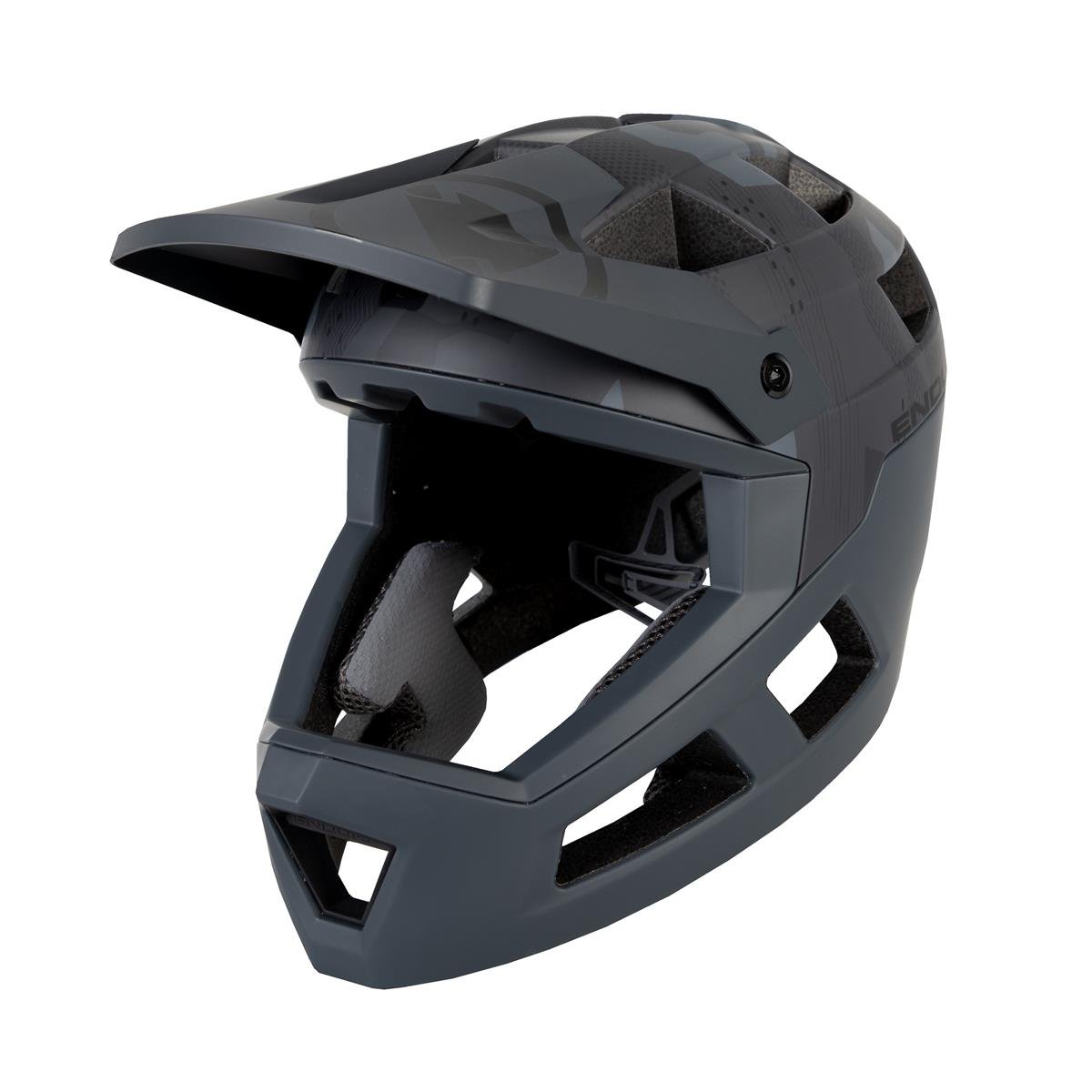 Endura Kids Downhill MTB-Helmet SingleTrack Camouflage