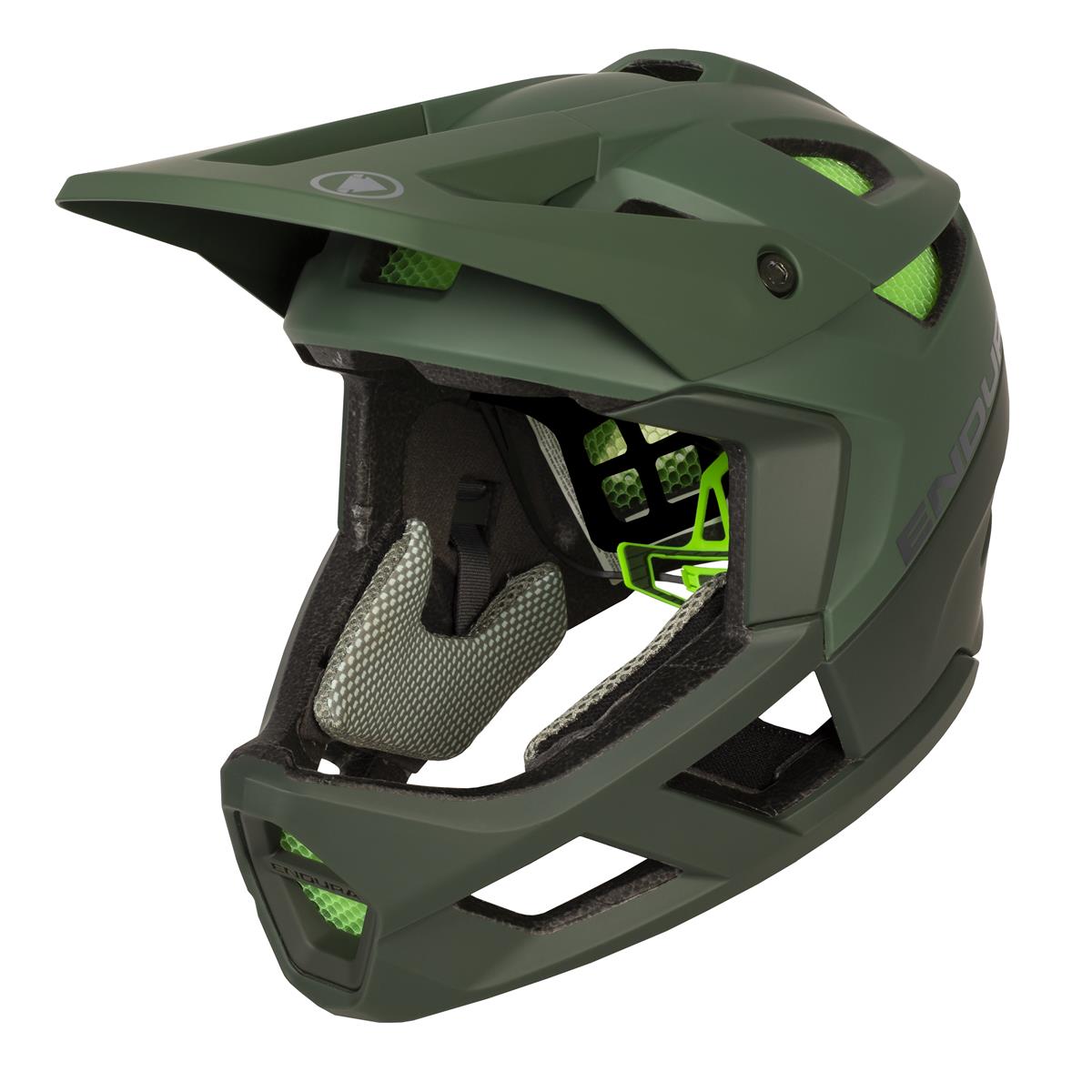 Endura Downhill MTB-Helm MT500 MIPS Waldgrün