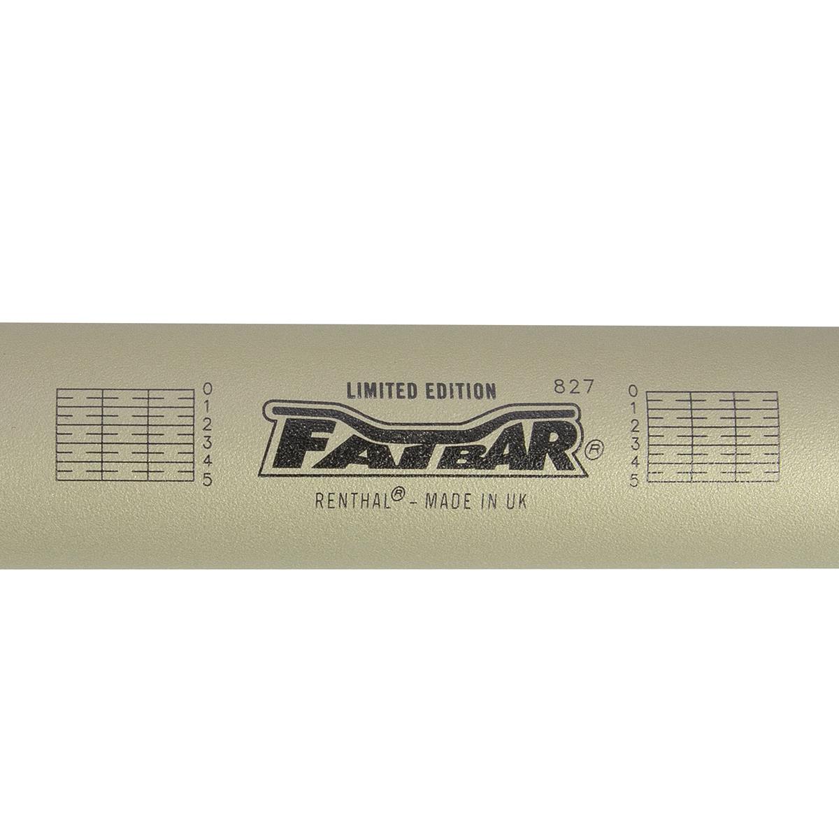 Renthal Handlebar Fatbar 827, 28.6mm, Limited Edition Hard
