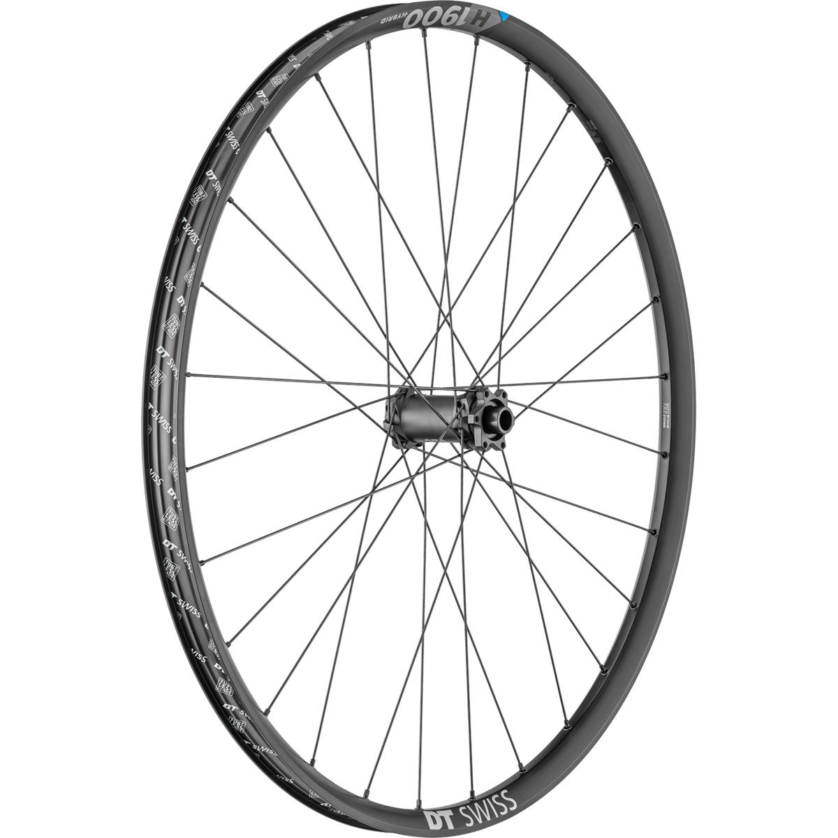 DT Swiss Wheel H 1900 Spline Front, 27.5 inch, aluminum, 15x110 mm TA Boost, IS 6-Bolt, 30 mm