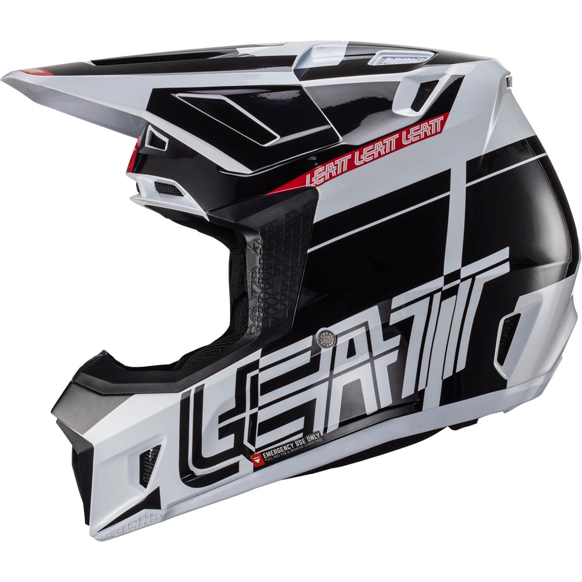 Casco Motocross LEATT - Kit Moto 7.5 V22-Incluye Antiparra - Global Parts